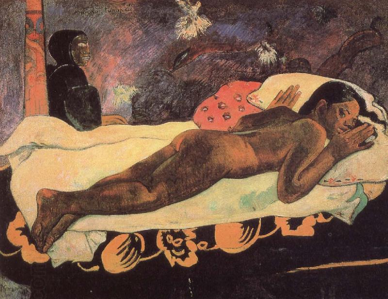 Paul Gauguin spirit of dead watcbing China oil painting art
